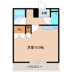 サリーコーポの物件間取画像